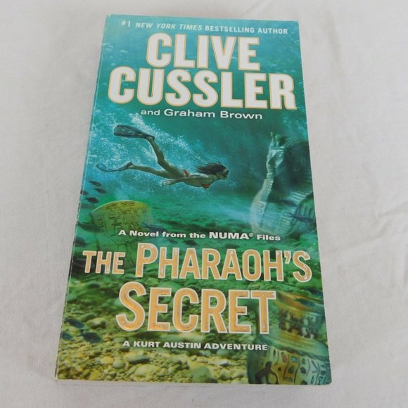 Lot 4 Clive Cussler NUMA Files PB Blue Gold Rising Sea Pharoahs Secret Zero Hour - Picture 6 of 11
